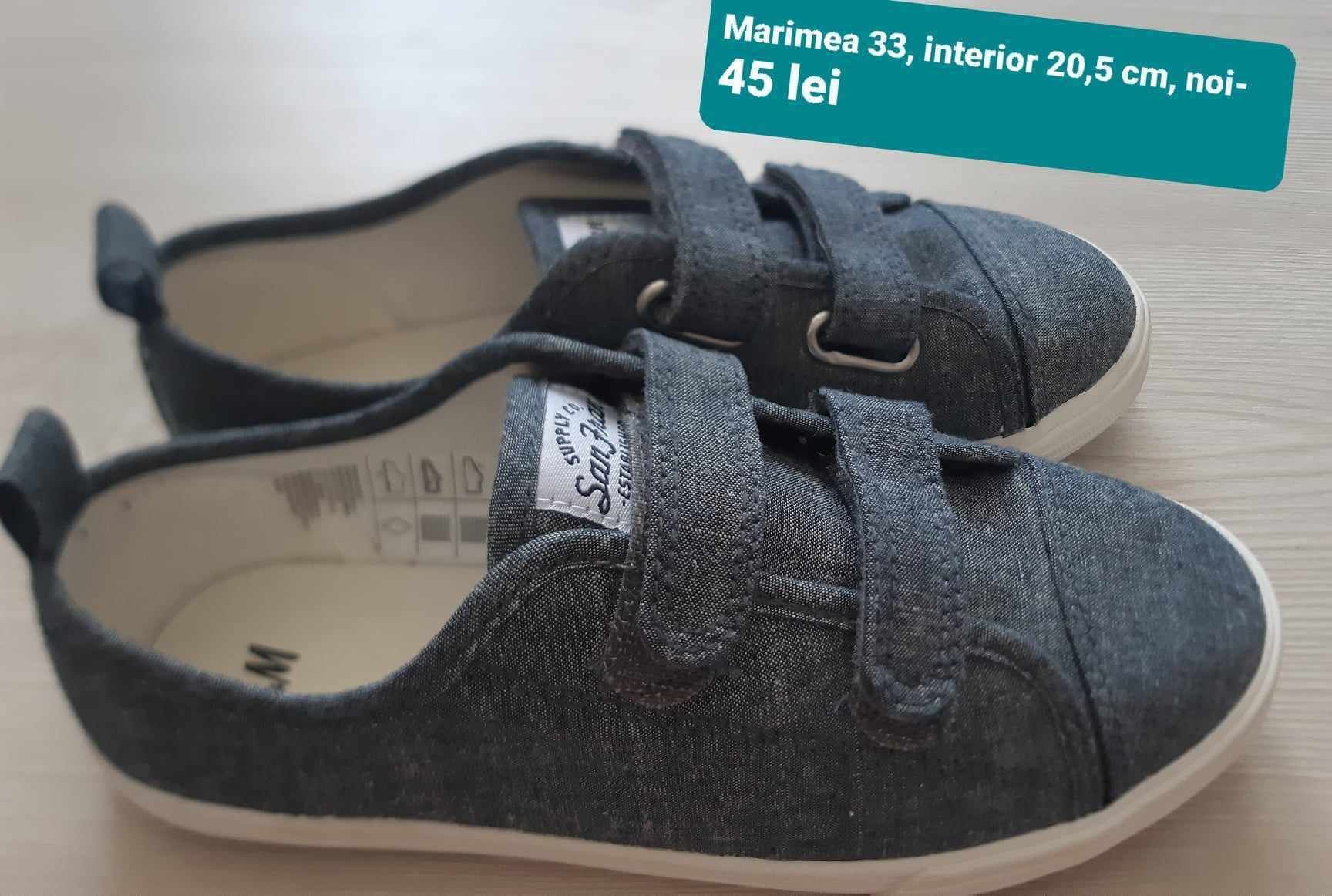 Teniși marca H&M, mărimea 33 noi