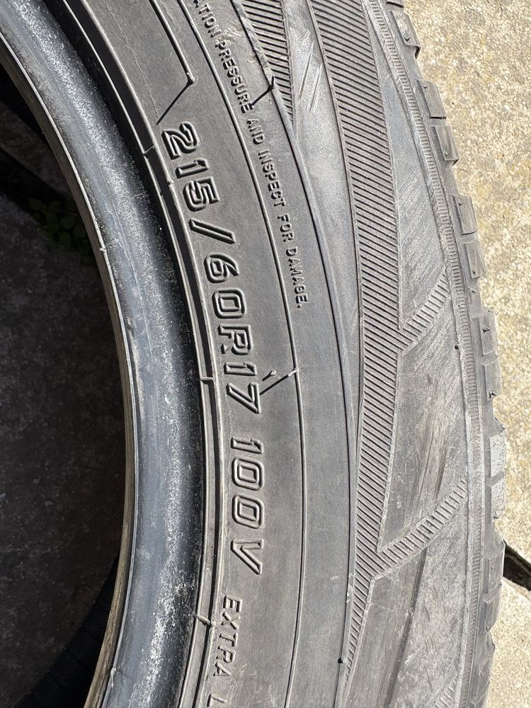 215/60R17 Falken all season