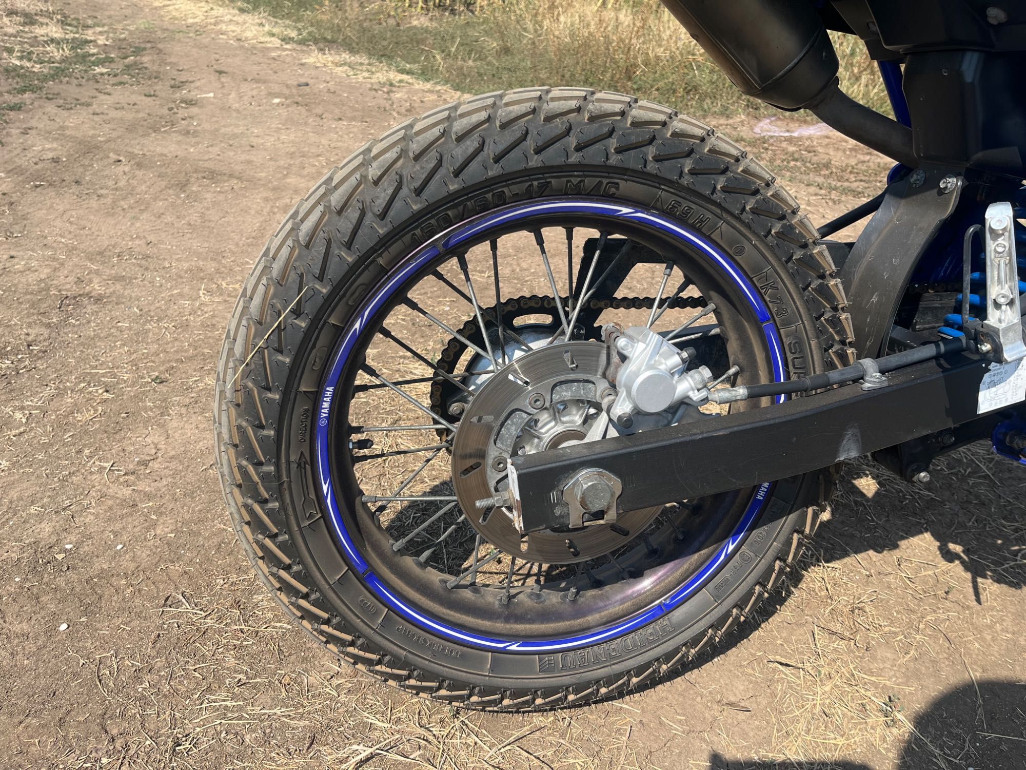 Yamaha wr 125 x супермото ендуро мотокрос мотоциклет