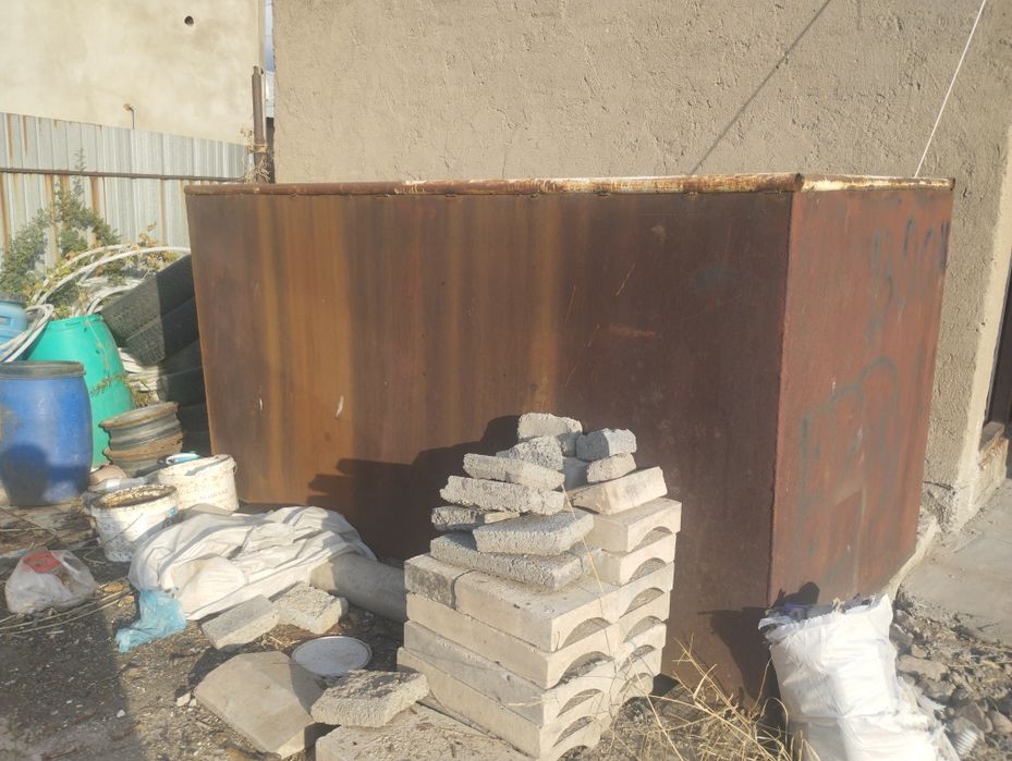 Бочка железный, Цистерна, бу