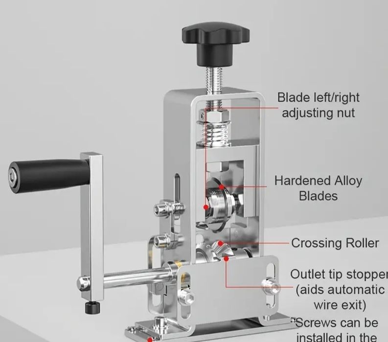Станок для зачистки проводов