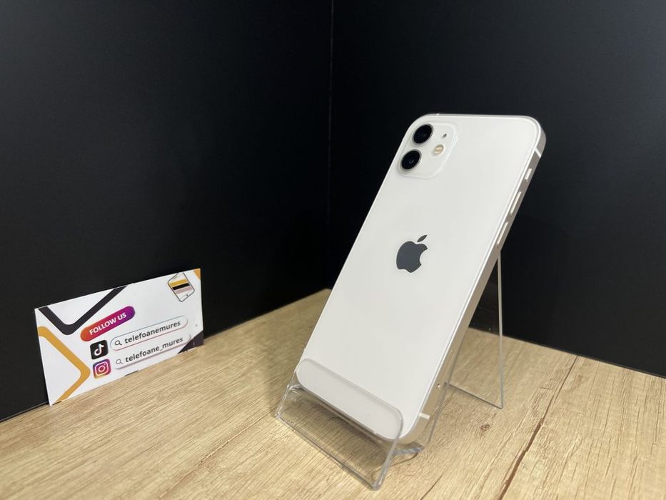 iPhone 12 64Gb White 3 ani garanție, Telefoane Mures