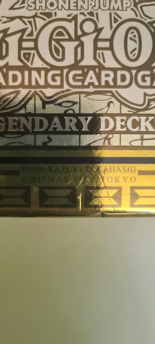 Yu GI OH legendary box