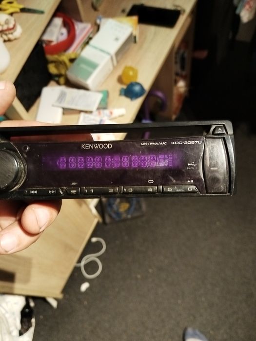 Față casetofon kenwood