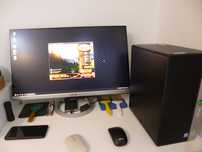 PC HP  i7  mid gaming, business,birou