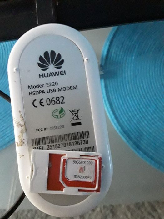 модем за интернет HUAWEI-работи с сим карти- на М-ТЕЛ - А1