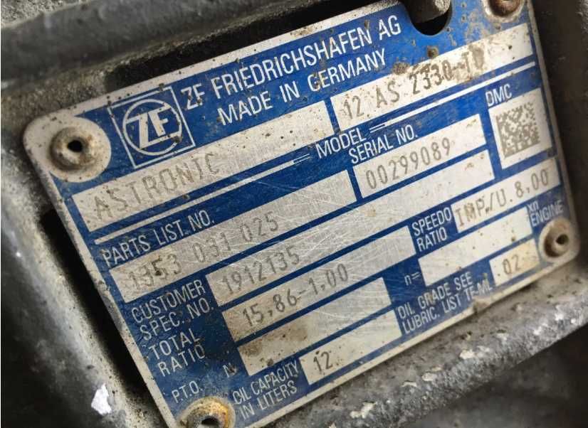 Cutie de viteze camion Automat ZF 12S2330TD DAF XF106 (1912135)