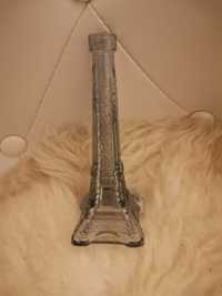 Стъклена ваза Айфелова кула 15 см. Нова