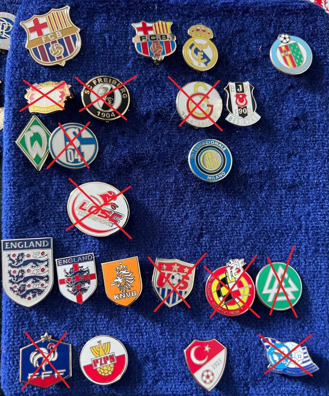 Нови Английски Значки На Английски И Европейски Футболни Отбори