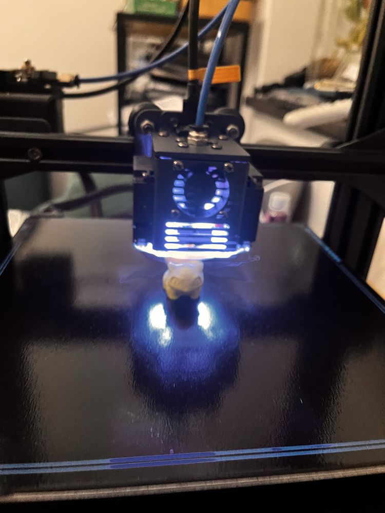 imprimanta 3D noua calibrata testata. predare personala in Iasi