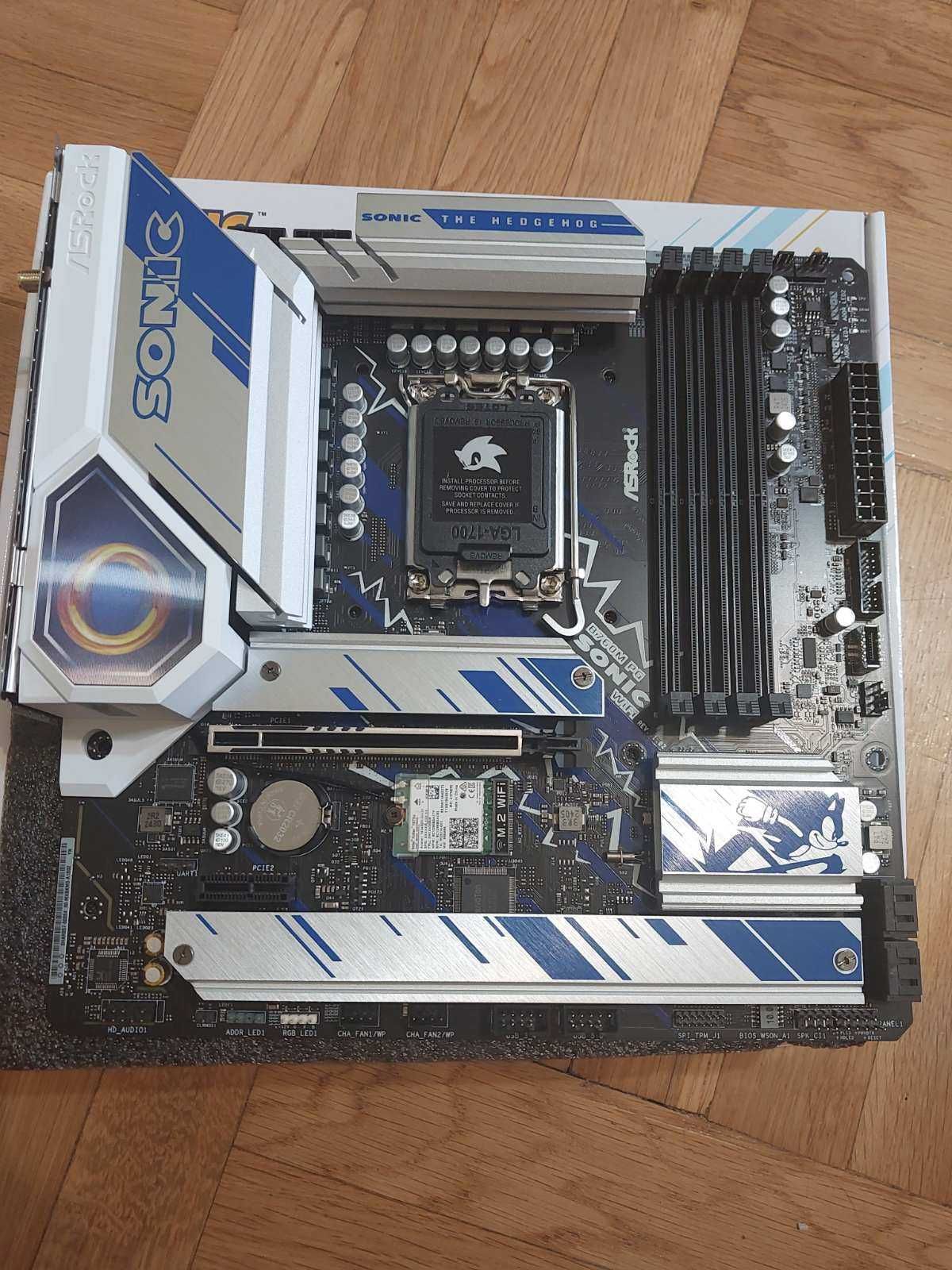 Intel Coire i5 13400F + AsRock B760M PG SONIC Wi-Fi DDR5 - НОВИ