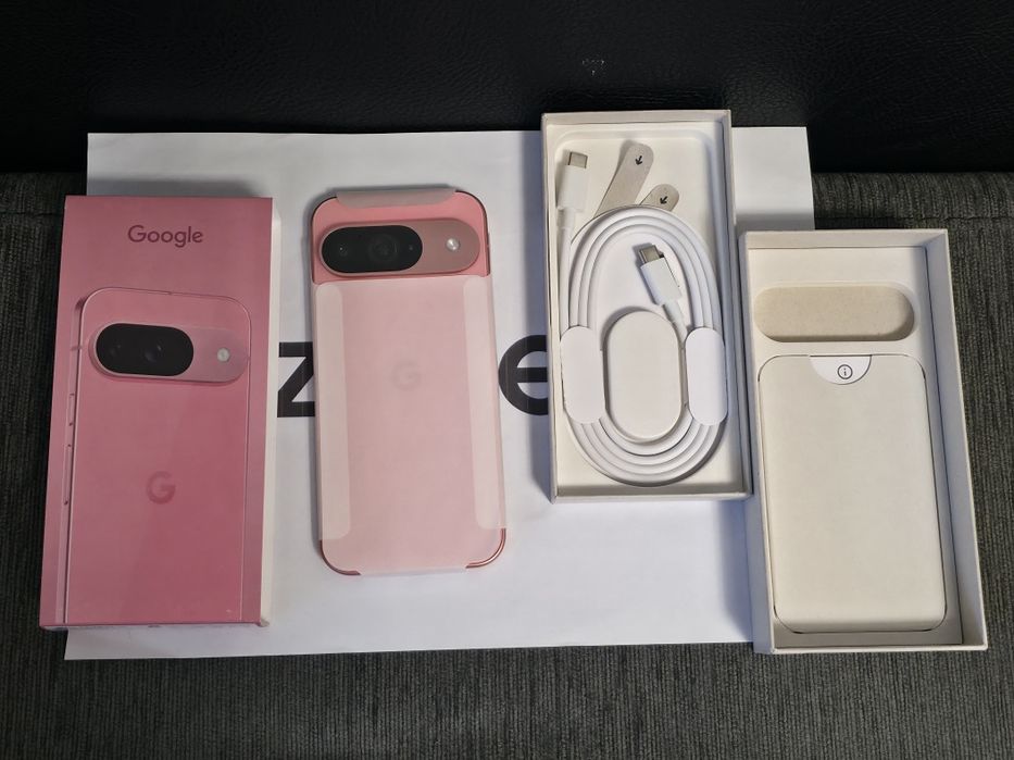 КАТО НОВ 128GB Gogle Pixel 9 Гаранция Ozone 2027г. Peony / Розов