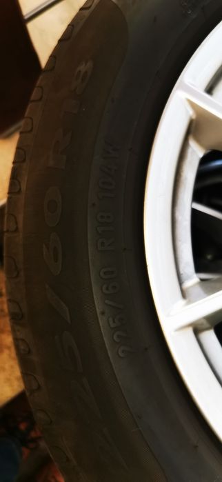 225 60 r18 roti BMW X3 X4 G01 G02 de vara jante cu senzori