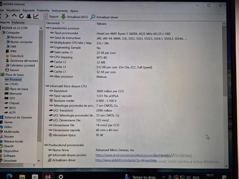 Unitate PC gaming, AMD Ryzen, MSI Gaming X
