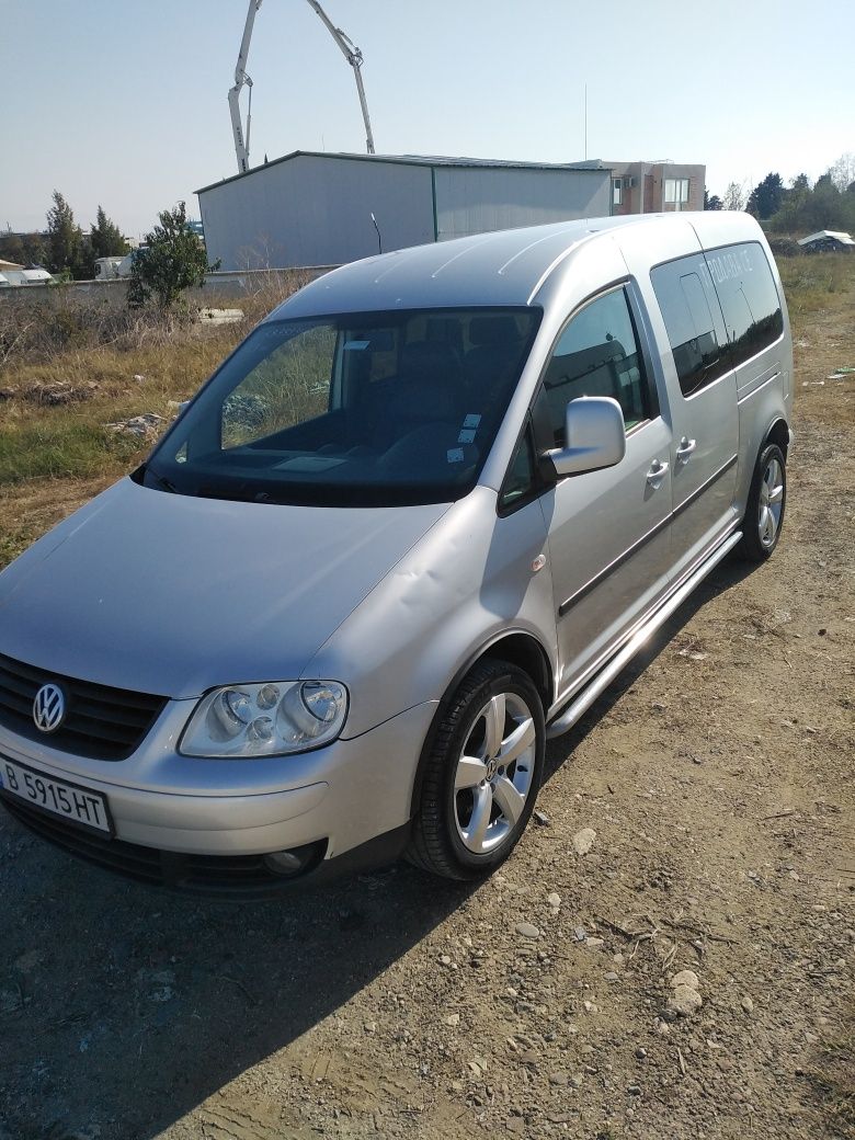 Vw caddy Maxi 1.9 tdi 105 кс. 7 местно