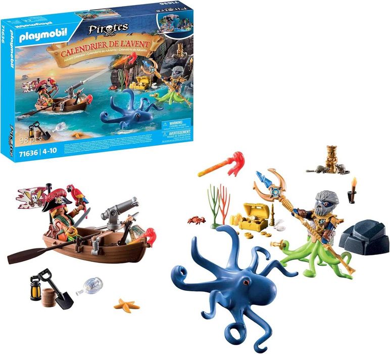 Конструктор Playmobil Пирати 71636 Коледен календар Плеймобил