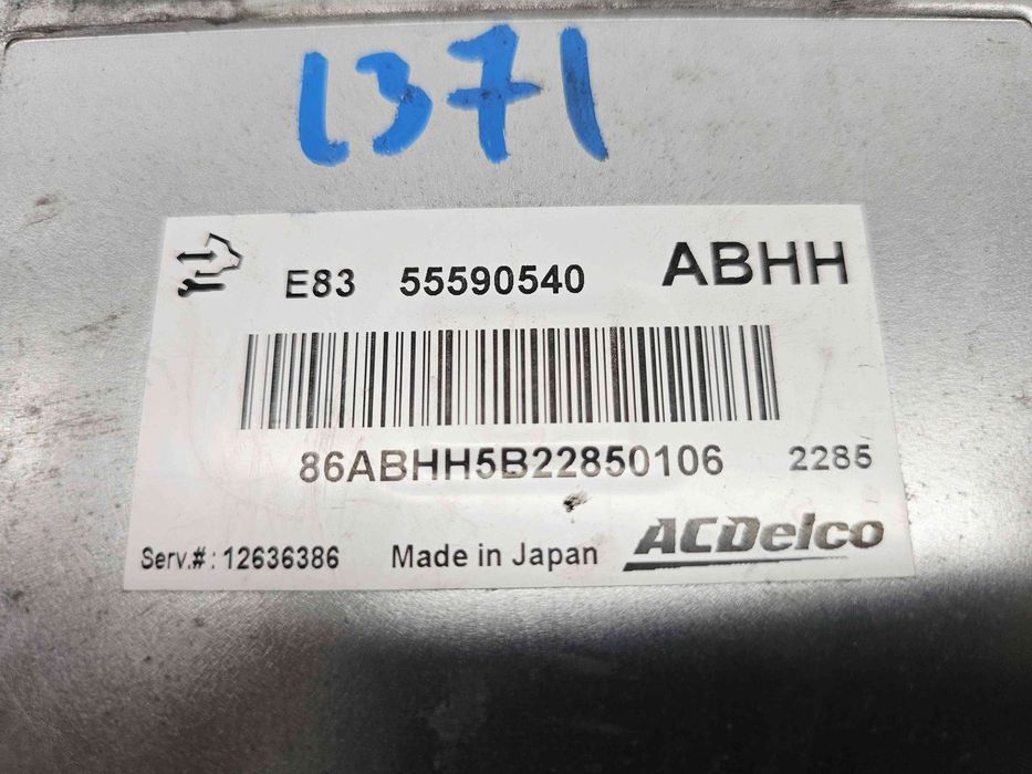 Calculator motor ECU Opel Corsa D [Fabr 2006-2013] 55590540 1.2 Benz A