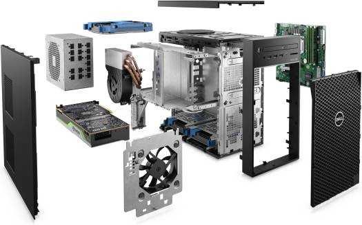 ПК Dell Precision 3650 Intel Core i5-11500 озу64гб 256 ssd+1Т HDD