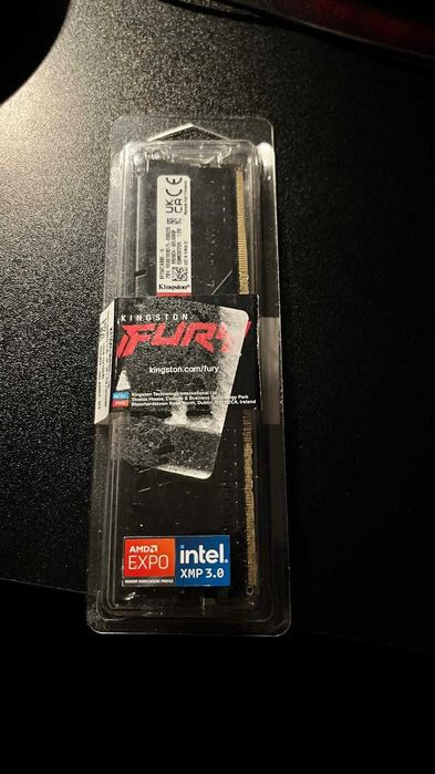 Memorie Kingston FURY Beast Black EXPO, 16GB DDR5, 5600MT/s, CL36