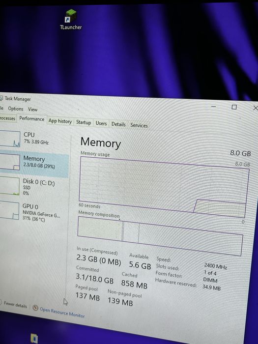 Pc gaming 1050ti i3 7100