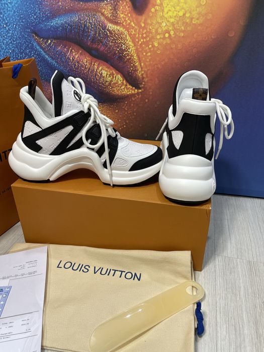 Adidasi Louis Vuitton piele naturala Premium Full Box