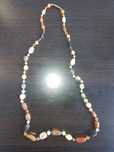 Colier dama din jad si agate multicolore