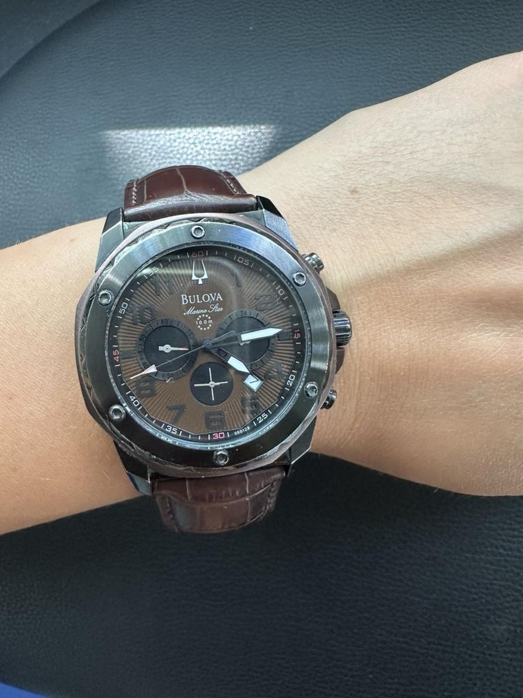 BULOVA Marine Star Brown