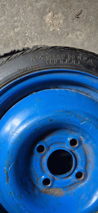 Roata rezerva slim 4x100 originala GM