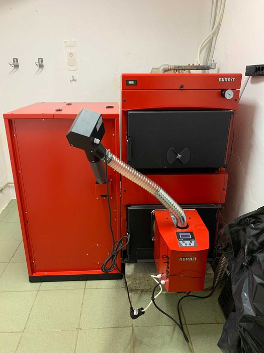 гориво комплект с пелетна горелка 65kW BURNIT WBS 90/PELL 70