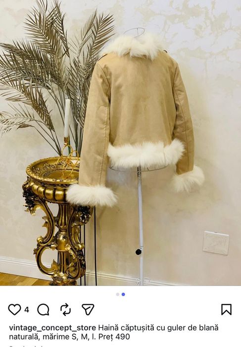 Cojoc blană naturală 100%