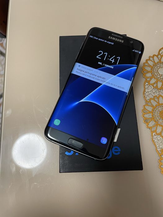 Samsung Galaxy S7 Edge, 32GB, 4G, Black