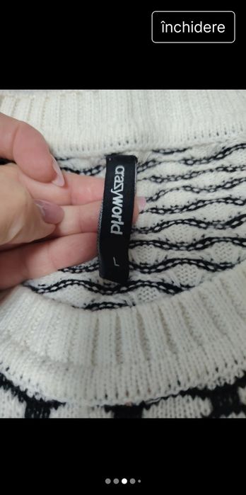 Pulover model romburi grosut