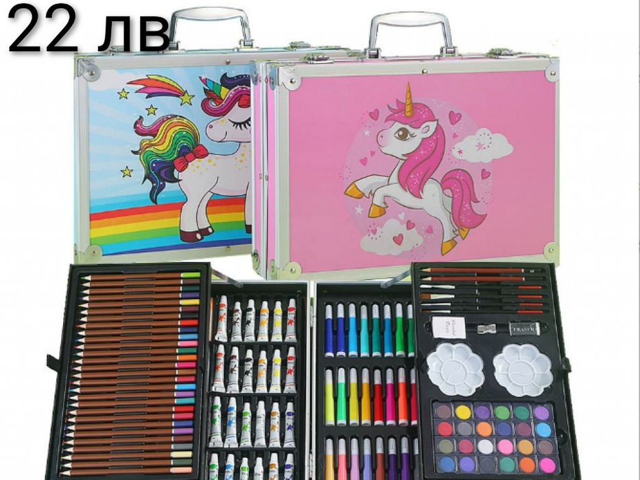 Комплект за рисуване и оцветяване