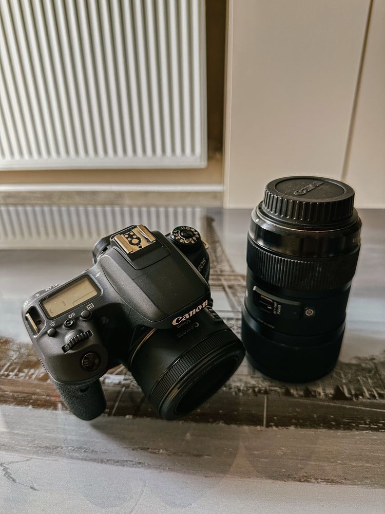 Canon EOS 77D + Obiective