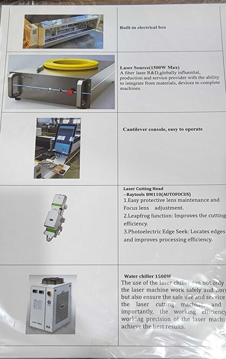 лазер 3000вт источник MAX. Комп.сор. 16атм. Стабилизатор. Вытяж