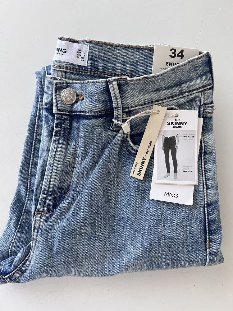 Нови дънки MANGO 34 размер