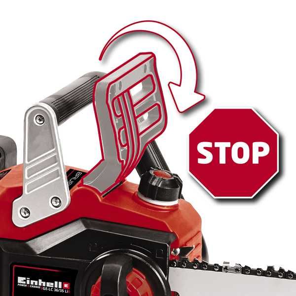 Аккумуляторная Пила Einhell GP-LC 36/35 Li+ 4.0AhЗ/У бензопила Stihl