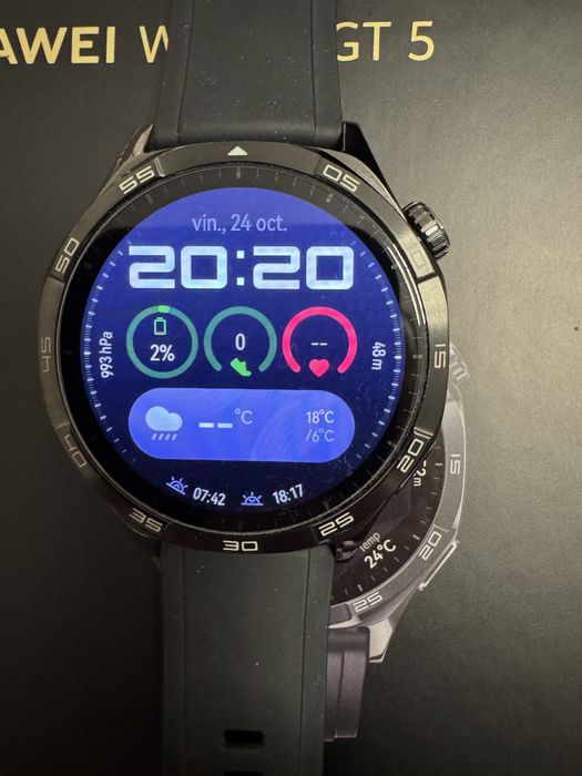 Vând Huawei Watch GT 5 Negru