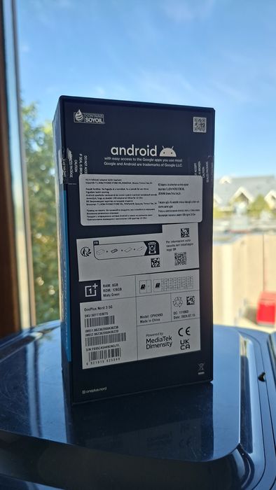 *NOU* Telefon OnePlus Nord 3 5G 128GB 8GB RAM Smartphone Mobil Android
