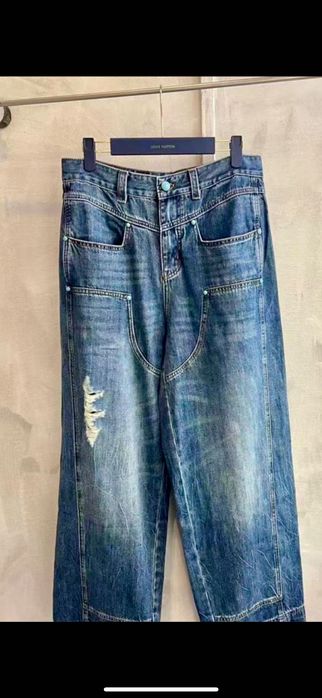 Louis Vuitton дънки, овърсайз, размер М