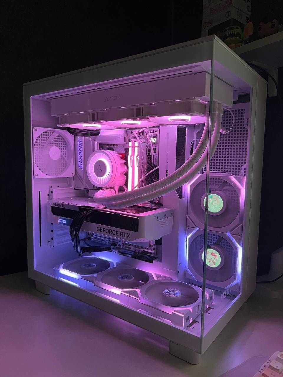 Корпус NZXT H9 Flow white белый