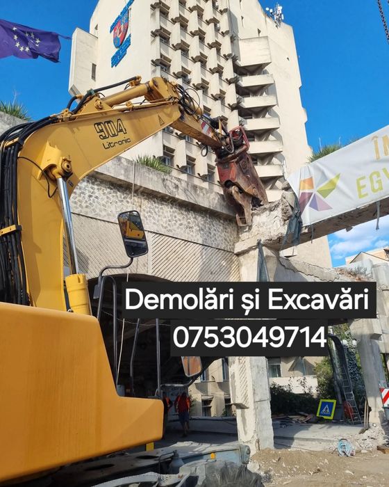 Închiriez nacele, execut săpături, demolari
