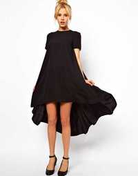 Платье черное, летнее на 44 размер - 7500 тенге