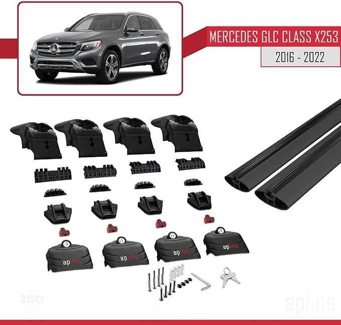Багажни напречни греди Apline за Mercedes GLC (X253)