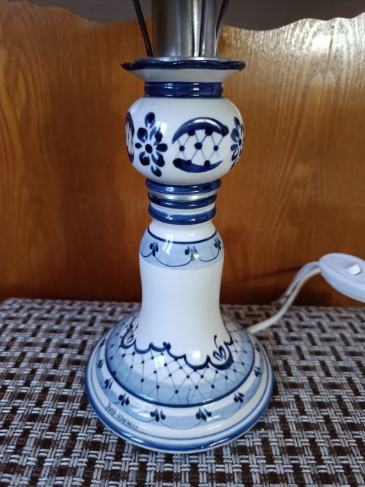 Настольная лампа гжель советского периода