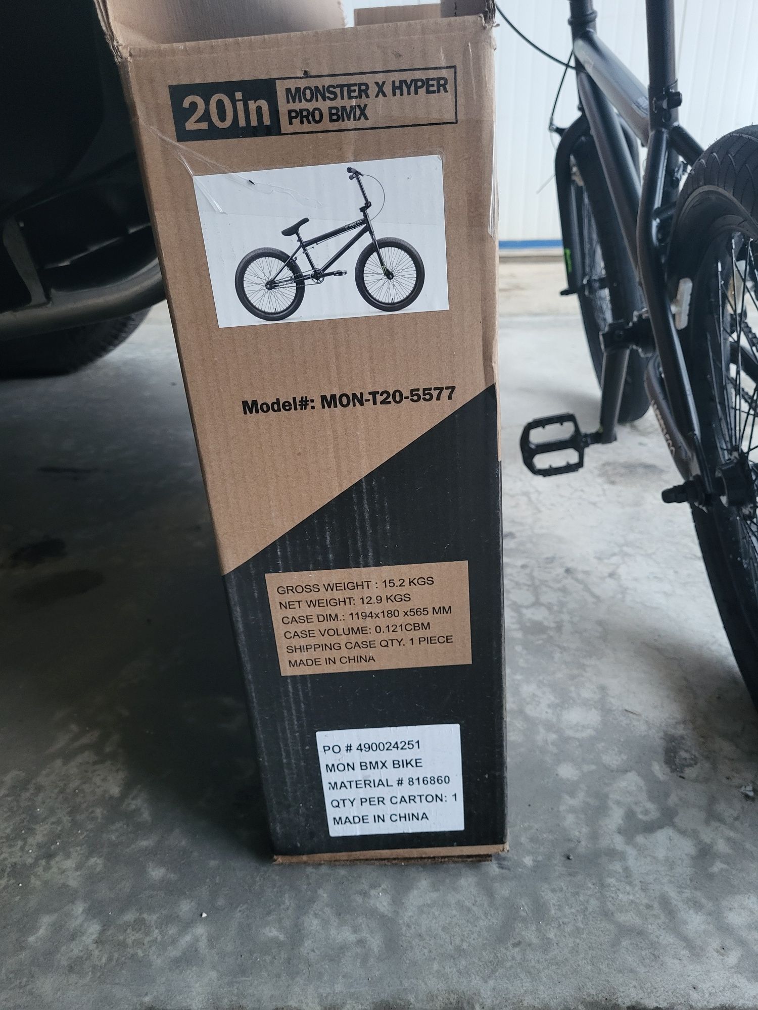 Велосипед BMX 20 in Monster X Hyper Pror
