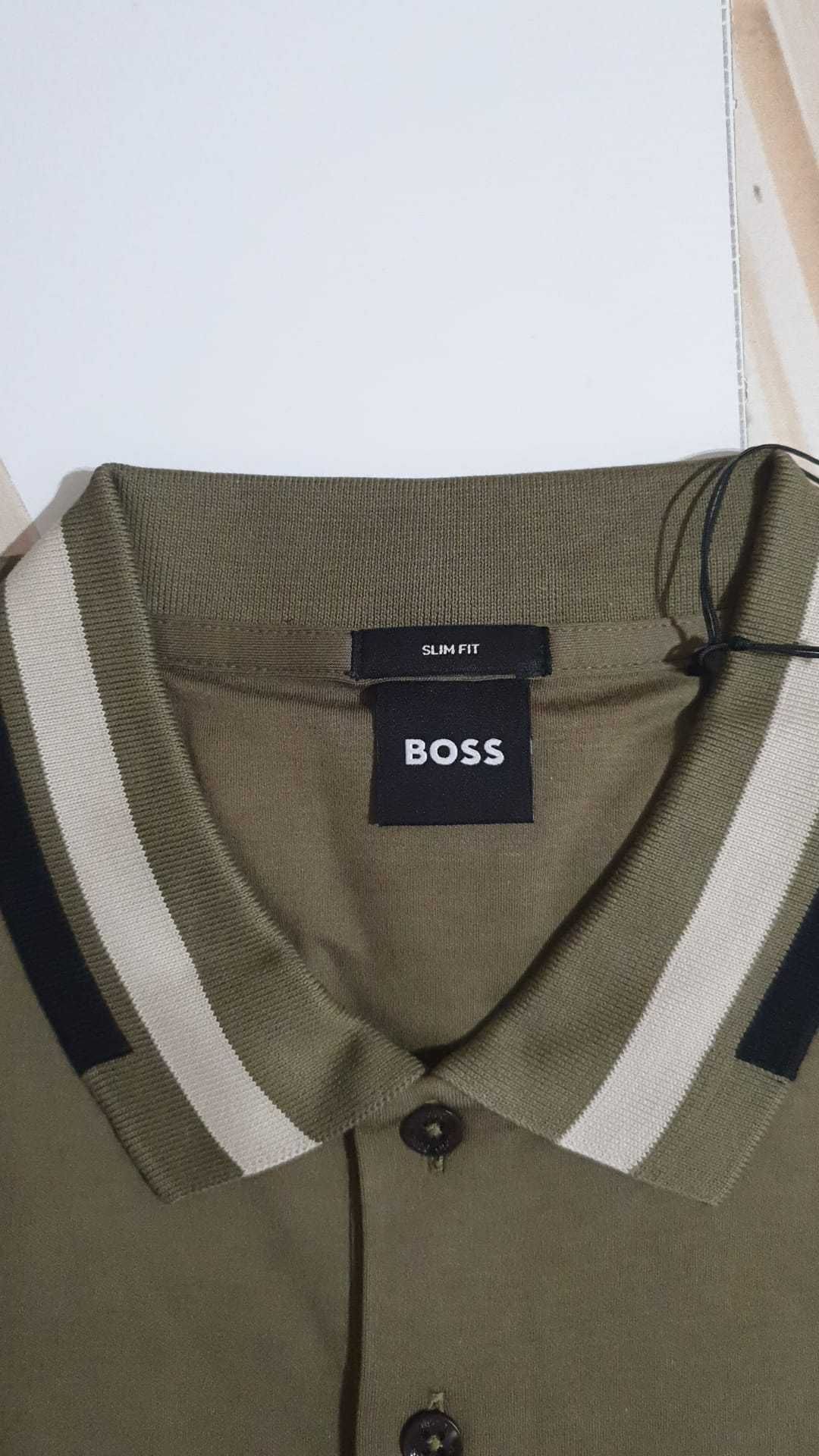 Vand tricou barbati Hugo Boss masura  L  original nou cu eticheta
