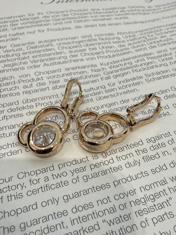 Серьги Chopard Happy Dreams 839769