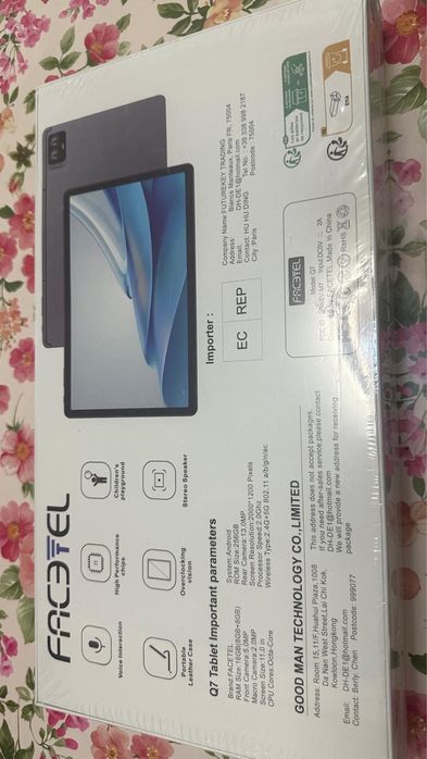 Tableta Facetel Q7 16gb ram 256 gb stocare Sigilata