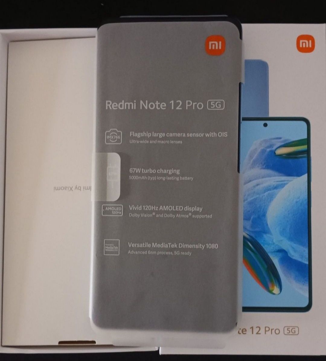 REDMI NOTE  12 PRO  5G ,nou !